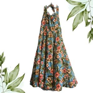 Banned Hawaiian halter swing, vintage style dress